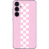 Pink Checkerboard Galaxy A55 5G Skin